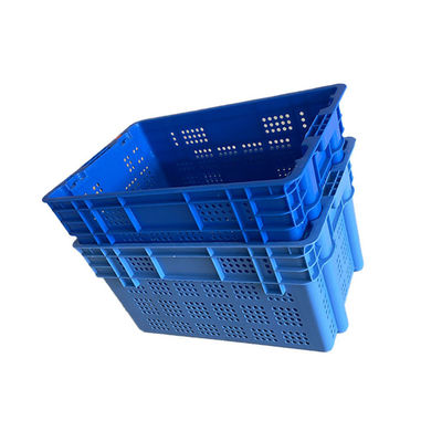 60X40 Polietilen Plastik Hareketli Sandık Yeniden Kullanılabilir 50Kg İstiflenebilir