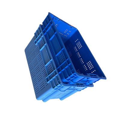 Hijyenik 60X40 HD Polietilen Hareketli Sandık Deniz Ürünleri Market Yükü 50Kg