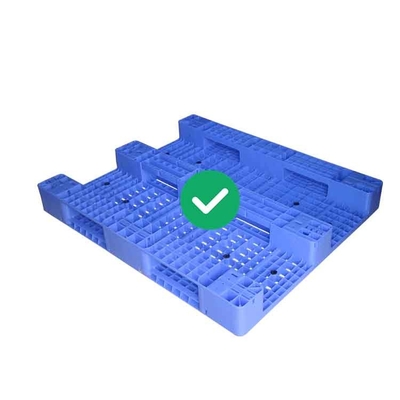 Ergonomik Yuvalanabilir Hijyenik Plastik Palet Deposu HDPE 2000Kg Dinamik