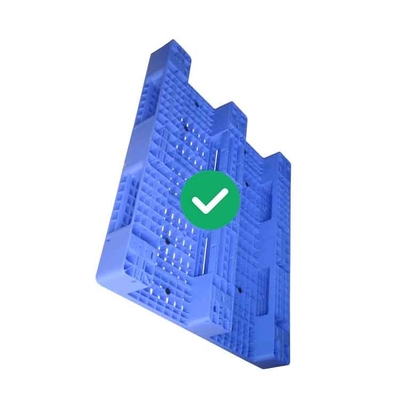 HDPE Raf Plastik Palet Ağır Hizmet 1300x1100 5000Kg Yük