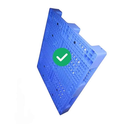 130x110 Ağır Hizmet Tipi Plastik Paletler Kaymaz 5000Kg Yük İstiflenebilir