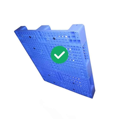 Gıda Endüstrisi için Hijyenik 2T Yük Yuvalanabilir Plastik Paletler 1300X1100 PE
