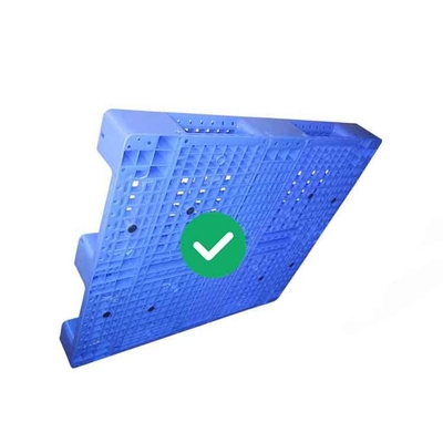 5T Yük Mavi Plastik Palet 1300X1100 HDPE Soğutmalı Taşıma Zinciri