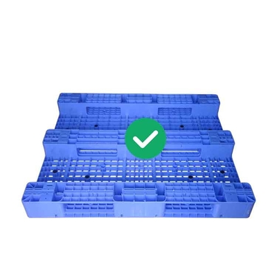 HDPE Plastik 1300x1100 Ağır Hizmet Paleti 5000Kg Statik Yük