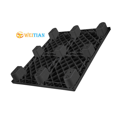 400Kg Dinamik Yuvalanabilir Plastik Palet 1200X800 HDPE Ergonomik Depo