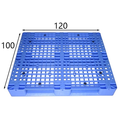 1200X1000X150mm Plastik Depolama Paletleri HDPE ISO9001 Onaylı