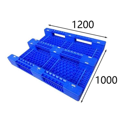 1200x1000 İstiflenebilir Plastik Palet 4 Yönlü Giriş 1200 Kg Raf yükü Halojensiz